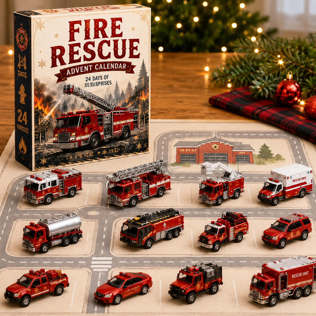 🚜 Build the Fleet Collection 24‑Day Vehicle Advent Calendar Series