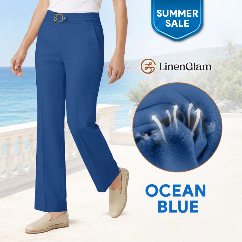 LinenGlam – Vielseitige und bequeme Freizeithose für Damen