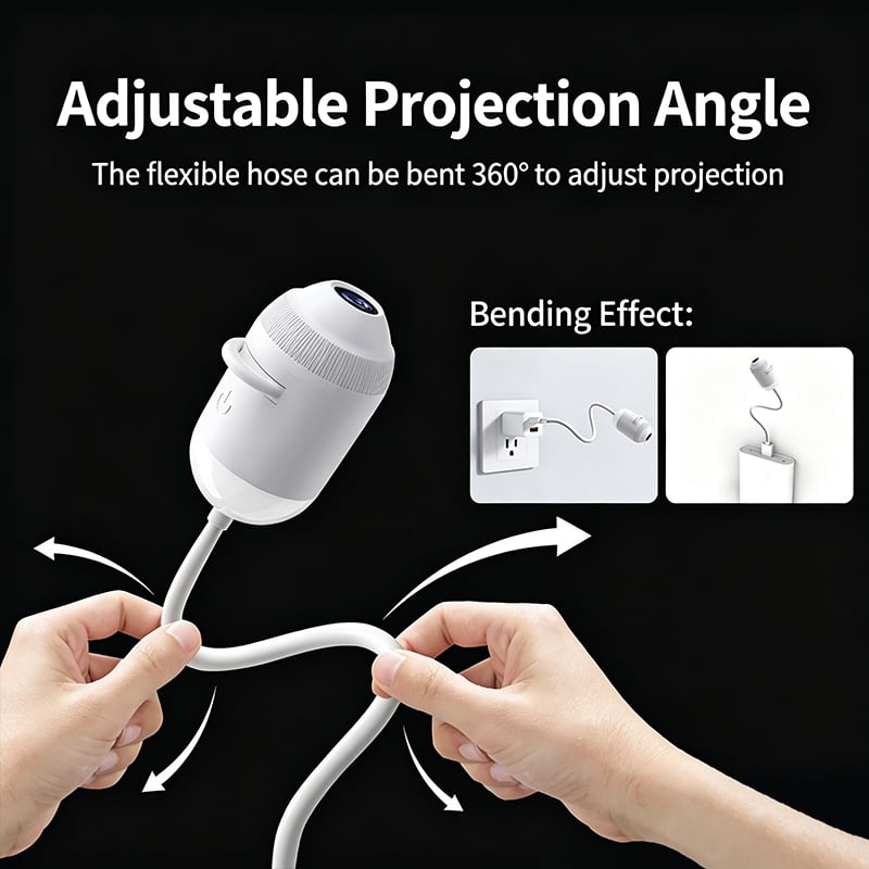 ✨ Plug-and-Play HD Star Projector
