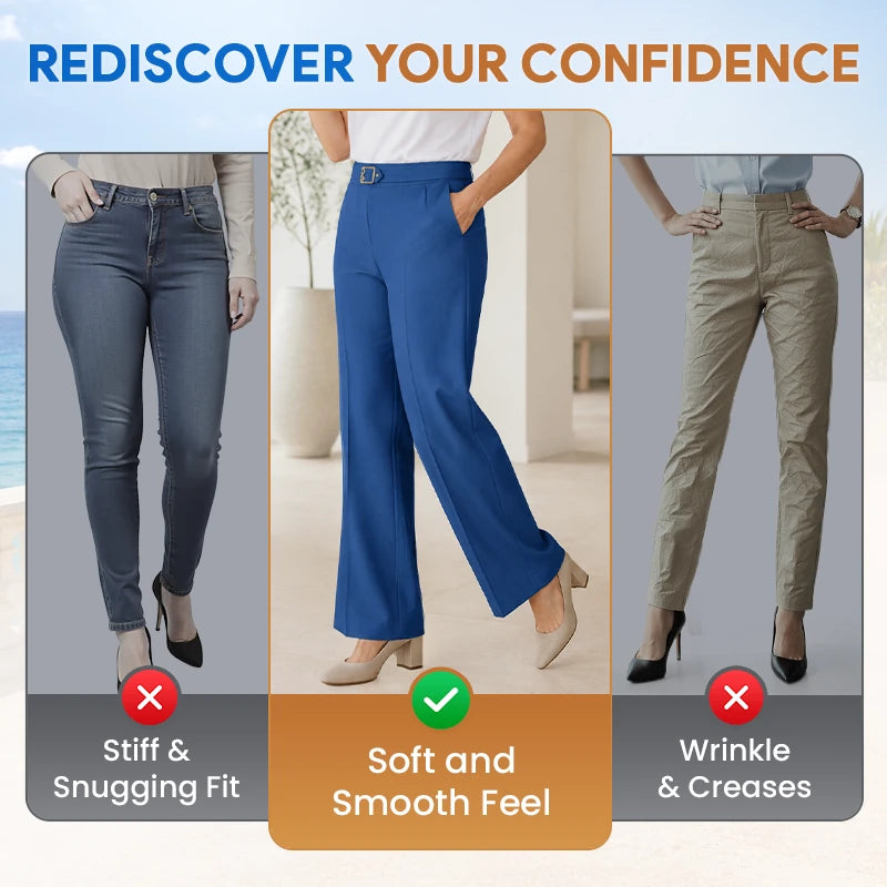 LinenGlam – Vielseitige und bequeme Freizeithose für Damen