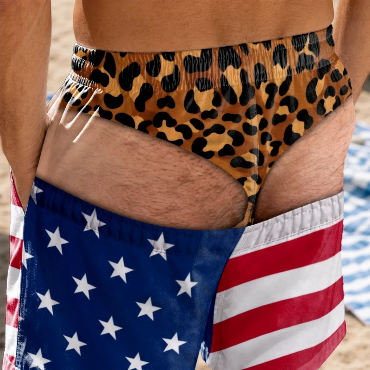 Individuelle lustige patriotische Badeshorts für Herren – personalisierte Geburtstagsgeschenke für Ehemann, Sohn, Enkel, Bruder, Opa, Papa, dich selbst – Achtung Überbreite