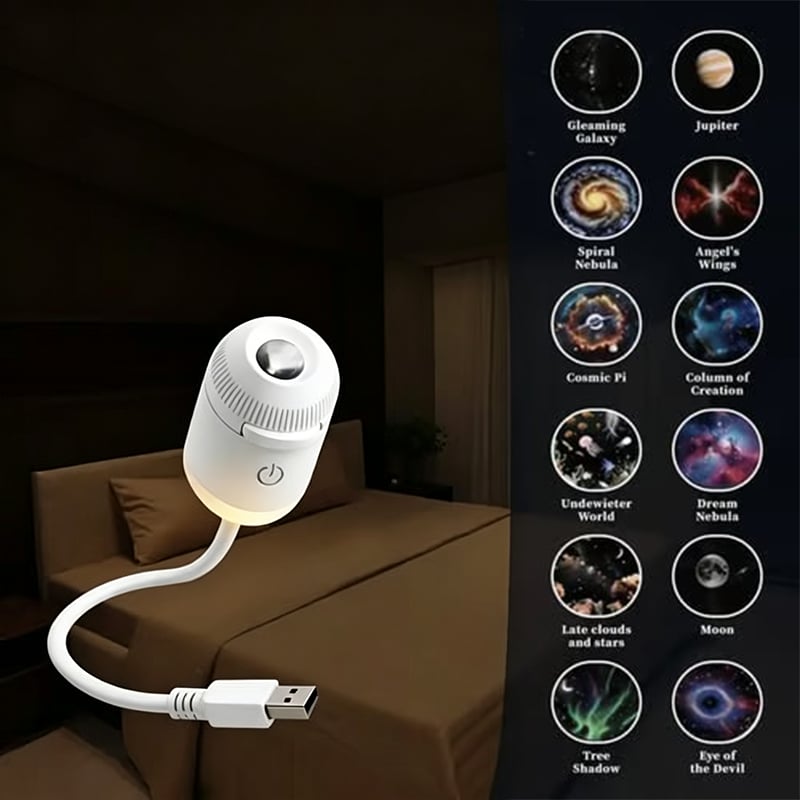 ✨ Plug-and-Play HD Star Projector