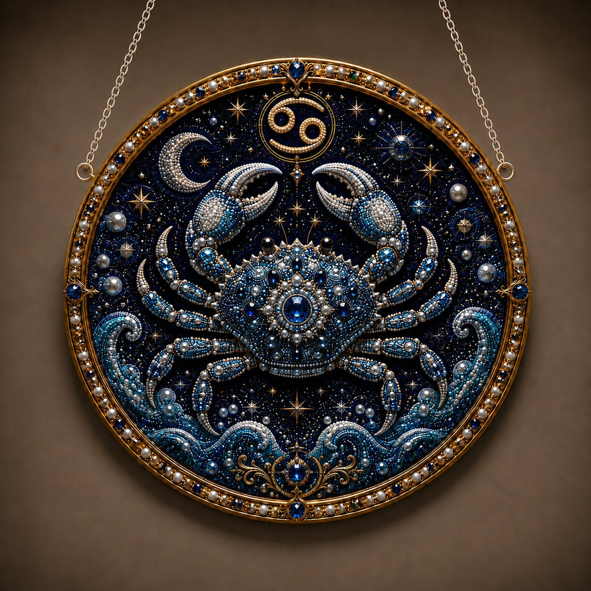 🔥Last Day 49% OFF - 12 Zodiac Signs Pearl Art Kit ♈🌙