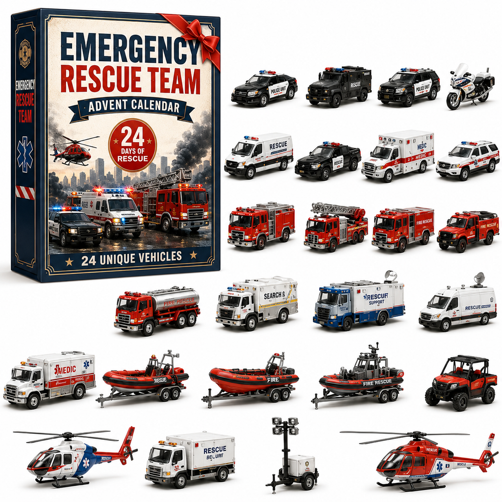 🚜 Build the Fleet Collection 24‑Day Vehicle Advent Calendar Series