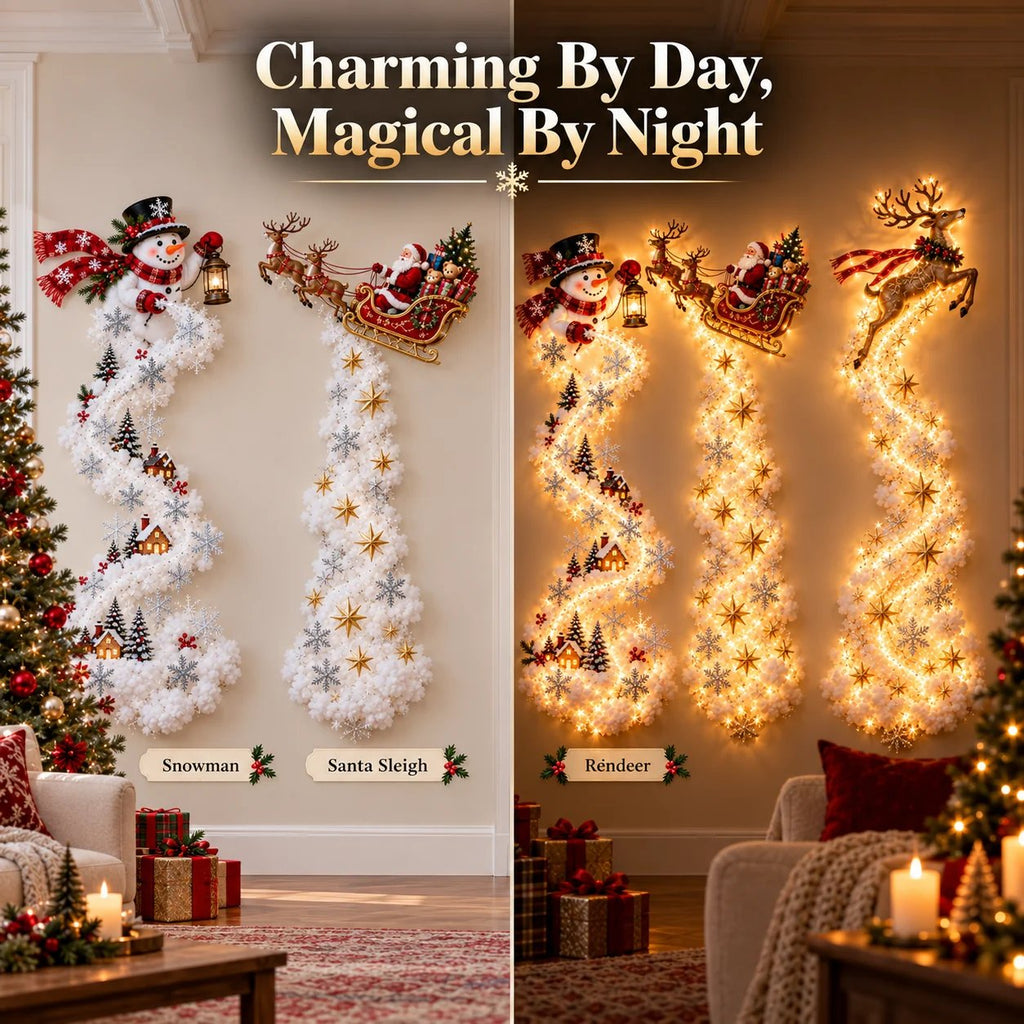 ✨Christmas Magic Trail Wall Light - A Little Christmas Magic, Right on Your Wall✨