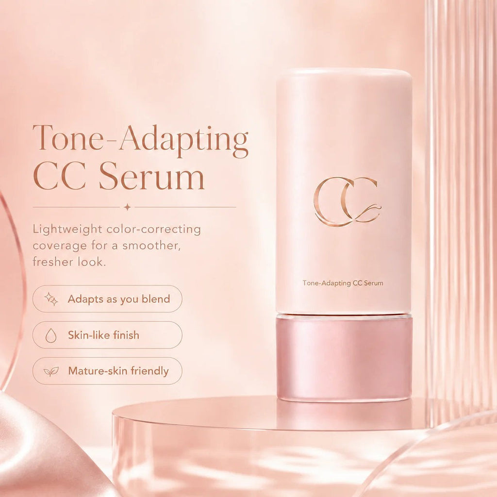 Lightweight Even-Tone CC Serum – Color Correcting & Mature Skin Friendly