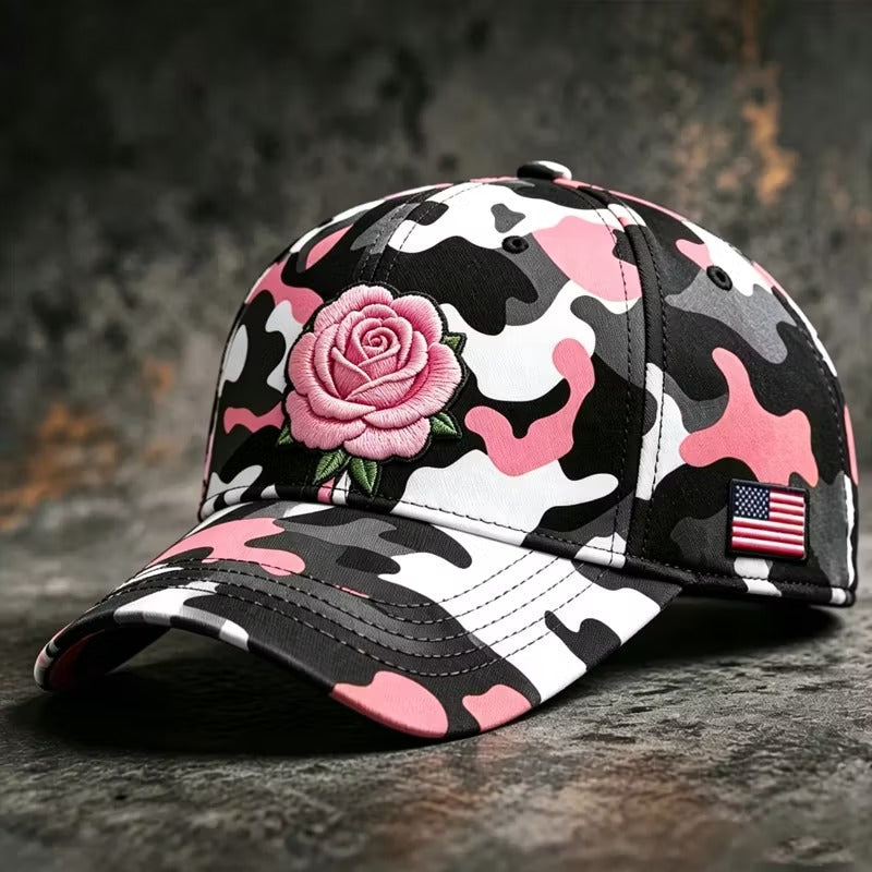 American Patriot Camo Cap Collection – Embroidered Edition
