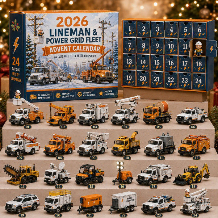 🚜 Build the Fleet Collection 24‑Day Vehicle Advent Calendar Series