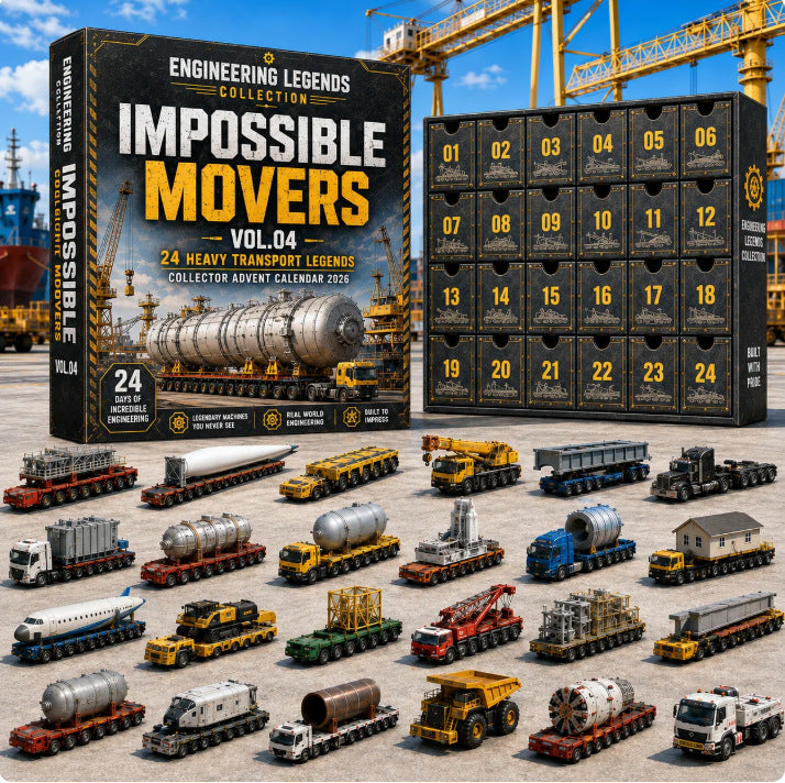 🚜 Build the Fleet Collection 24‑Day Vehicle Advent Calendar Series
