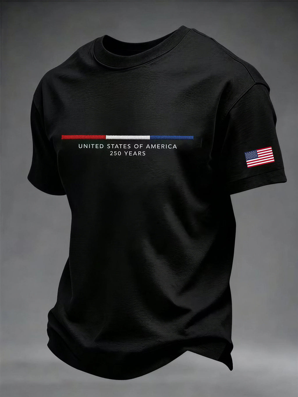 Men's USA 250th Anniversary Red, White & Blue T-Shirt