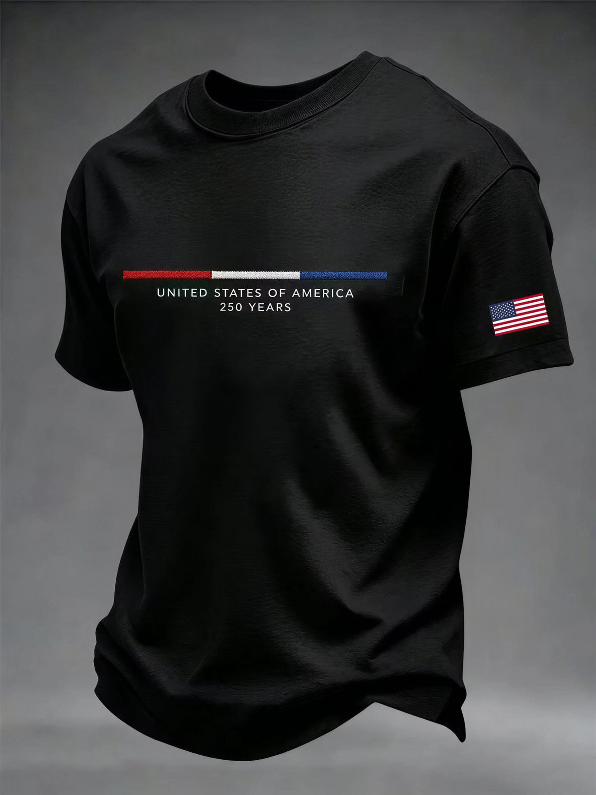 Men's USA 250th Anniversary Red, White & Blue T-Shirt