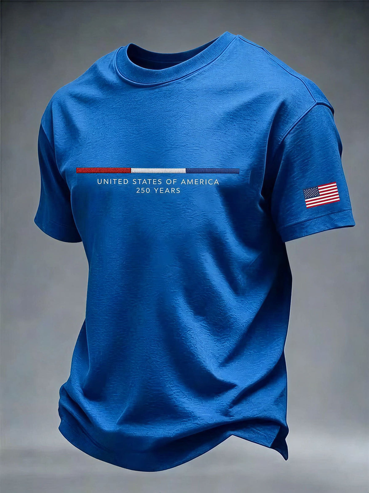 Men's USA 250th Anniversary Red, White & Blue T-Shirt