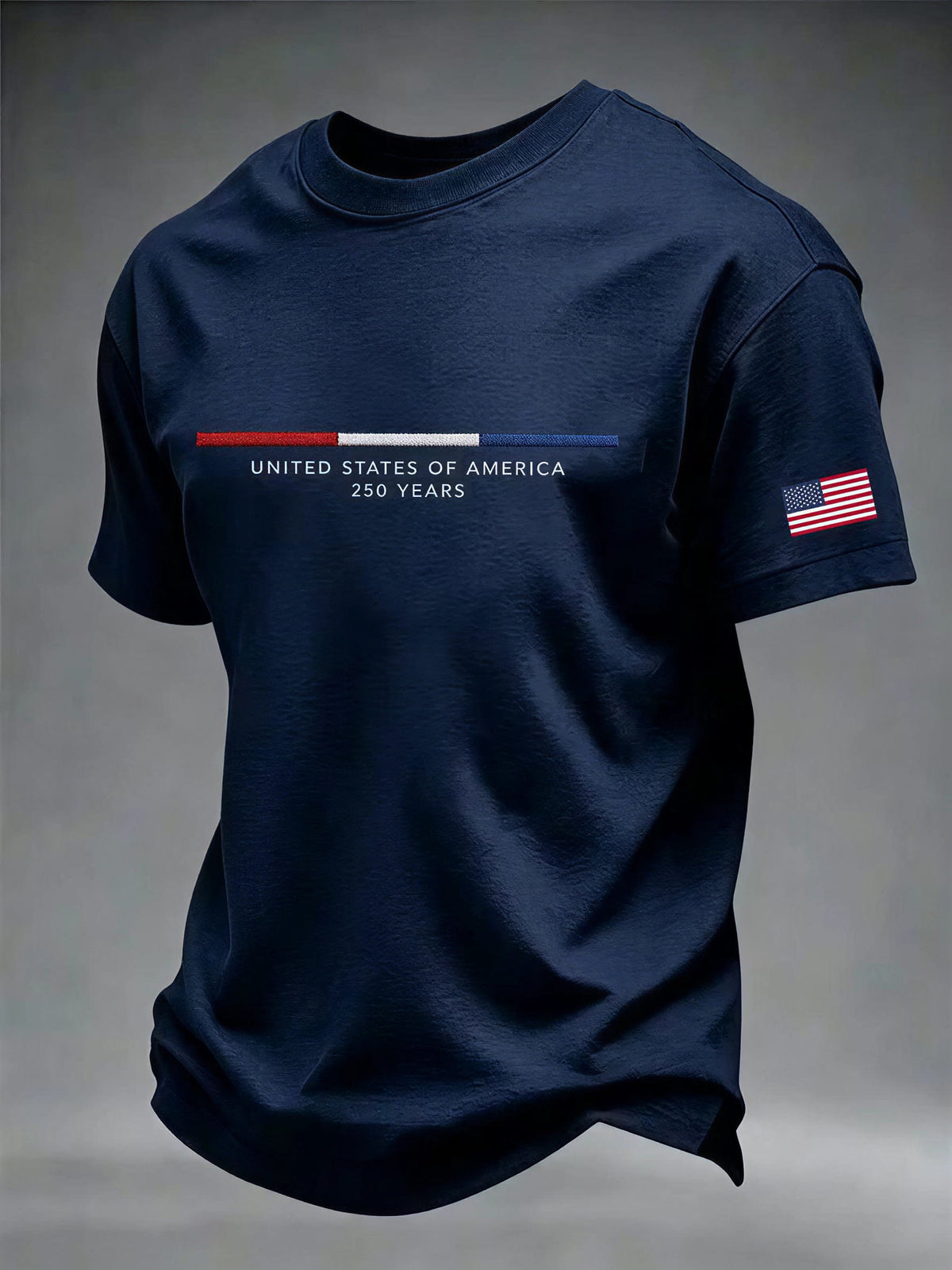 Men's USA 250th Anniversary Red, White & Blue T-Shirt