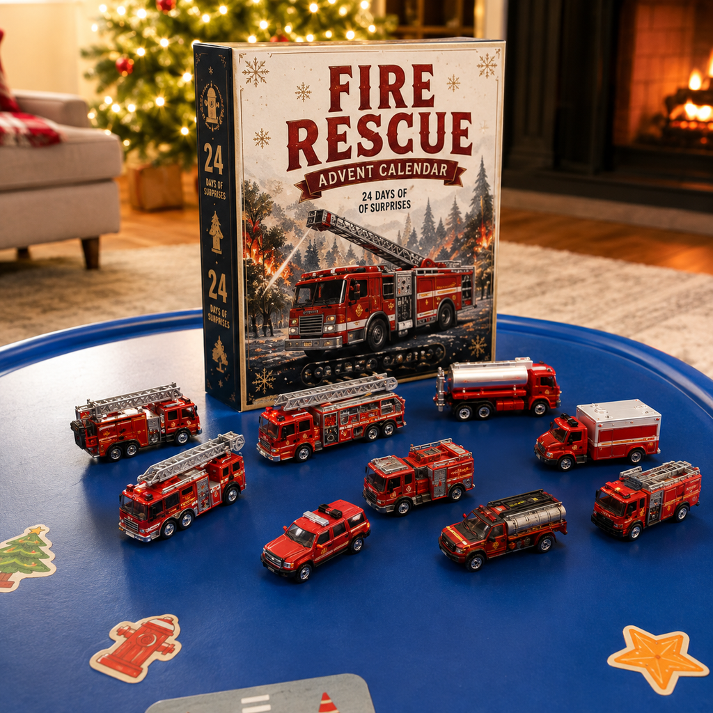 🚜 Build the Fleet Collection 24‑Day Vehicle Advent Calendar Series
