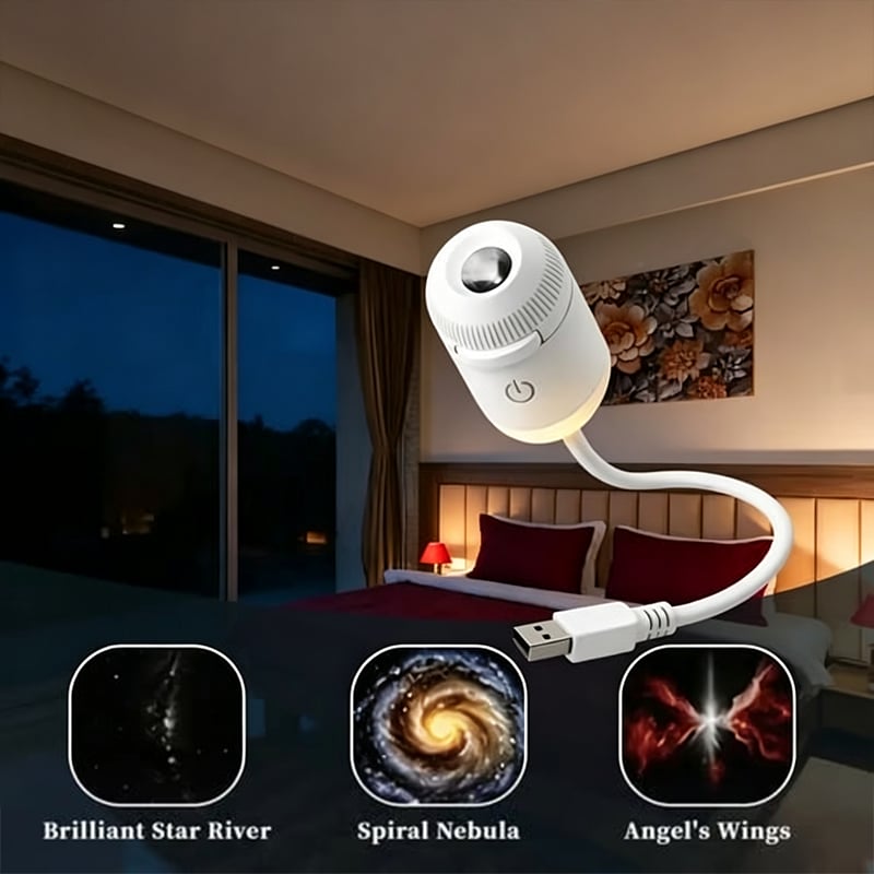 ✨ Plug-and-Play HD Star Projector
