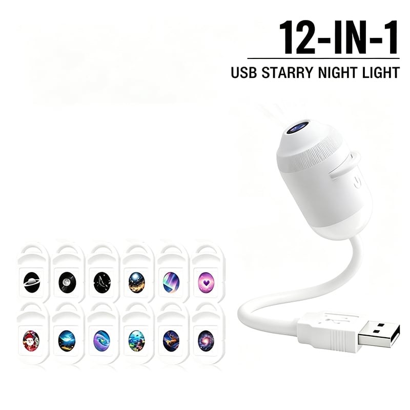 ✨ Plug-and-Play HD Star Projector