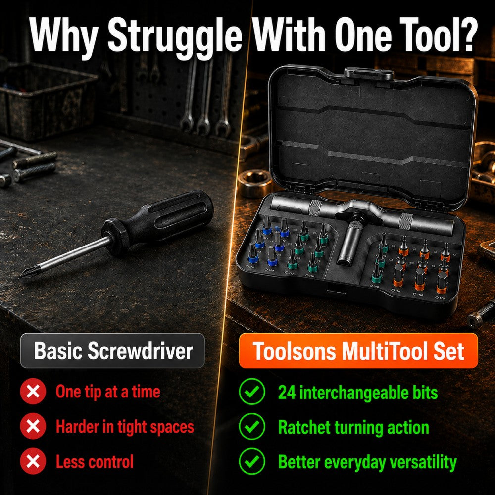 Your Toolbox Is Too Big. This Is All You Need - MultiTool Set