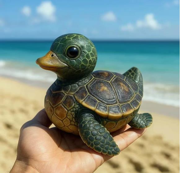 🔥Last Day 49% OFF - 100% Handmade Sea Creature Duck🌊