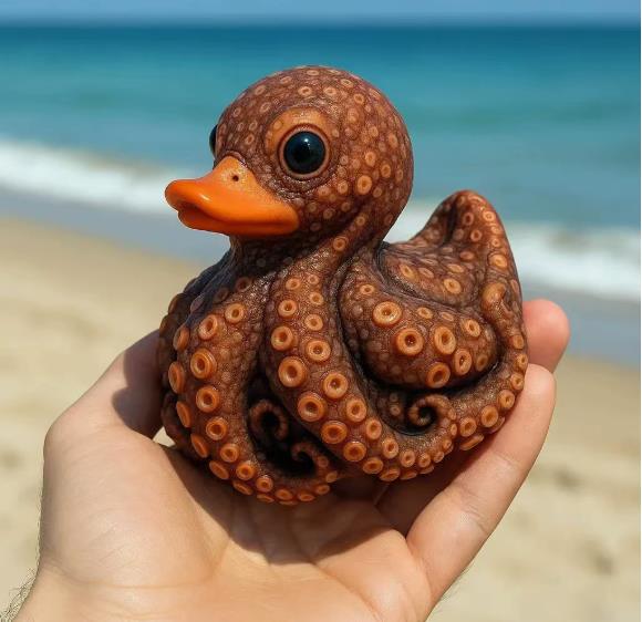 🔥Last Day 49% OFF - 100% Handmade Sea Creature Duck🌊